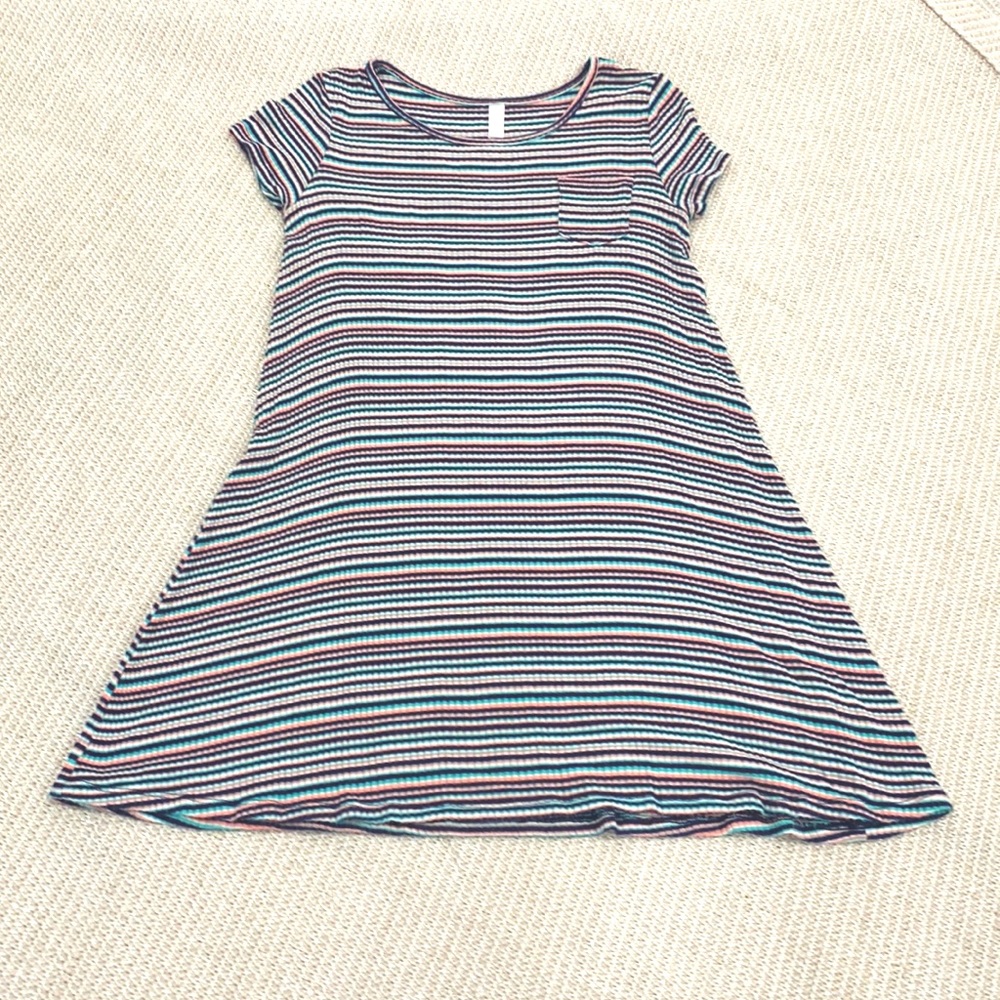 Xhilaration Youth Medium Striped Dress